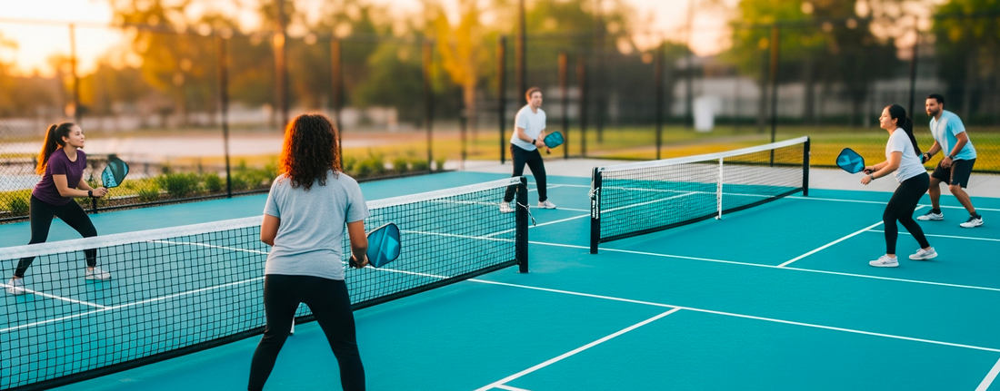 How Big Is a Pickleball Court? A Comparison with Tennis and Badminton Courts