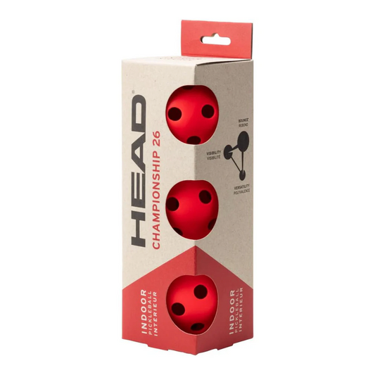 Head Indoor Pickleballs - 3 pack